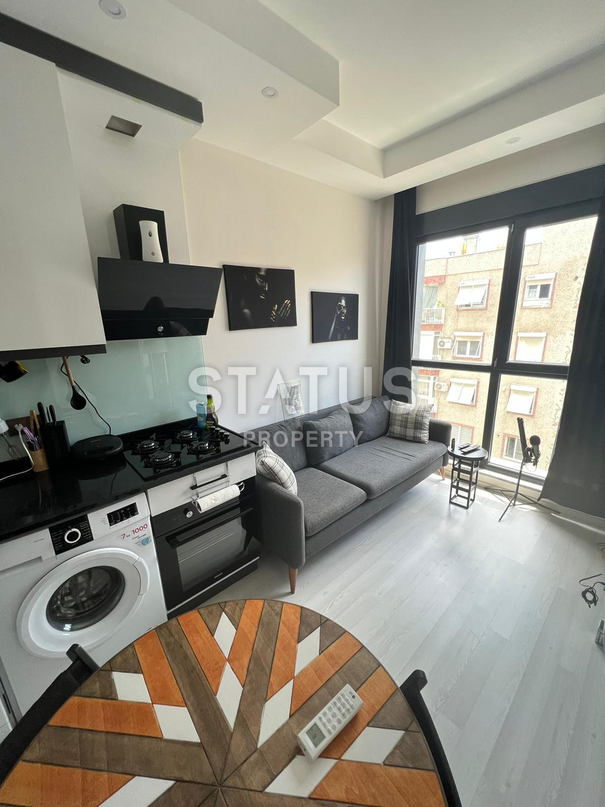 Стильная квартира 1+1 в центре Аланьи. 50м2 фото 2