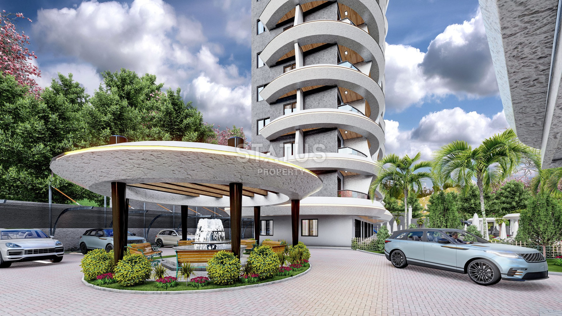 New project at the excavation stage in Mahmutlar. 55m2 -120m2 фото 3