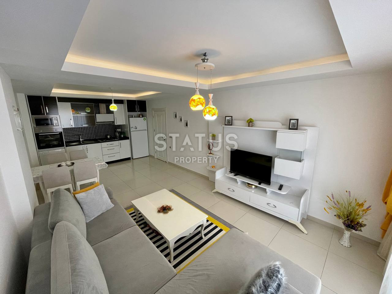 Просторная меблированная квартира в Махмутларе. 75м2 фото 6