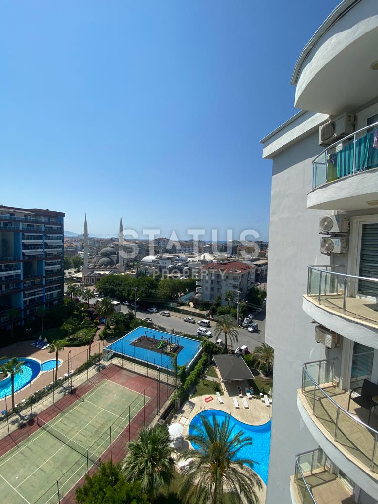 Просторная двухкомнатная квартира с частичным видом на море в Джикджили. 83м2 фото 13