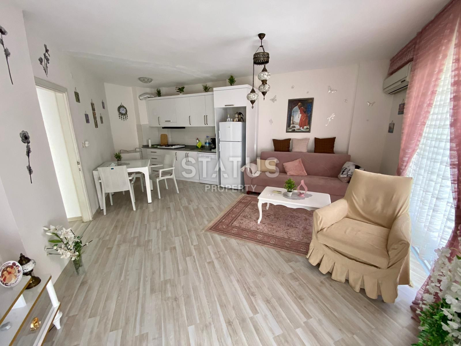 Трёхкомнатная квартира в 20м от пляжа Клеопатра. 80м2 фото 4