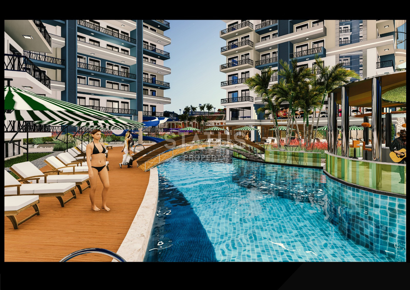 One bedroom apartment in a popular complex in Mahmutlar. 63m2 фото 4