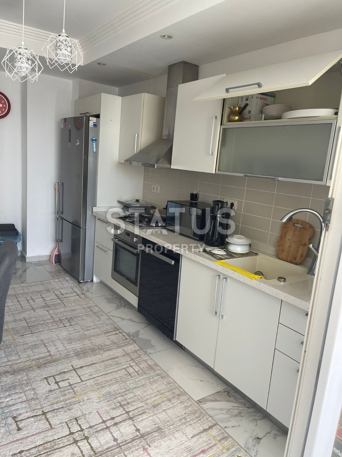 Three-room apartment with a separate kitchen in Mahmutlar. 135m2 фото 6