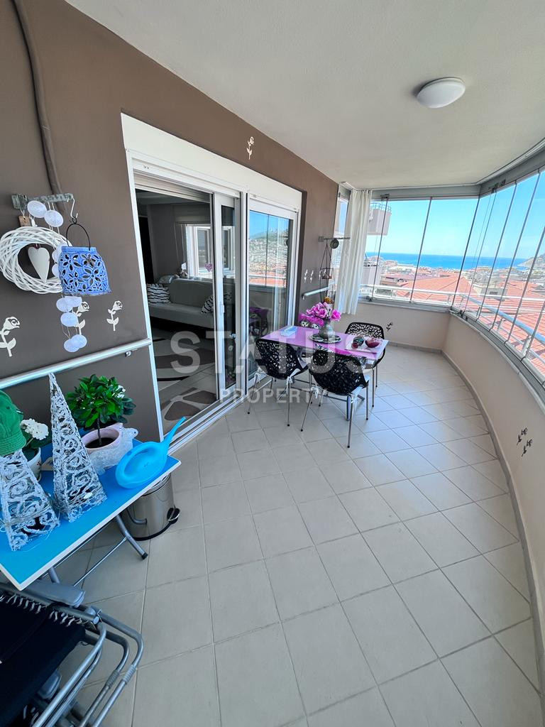 Трёхкомнатная квартира с видом на Кале и море в Джикджилли. 120м2 фото 12