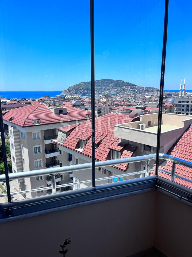 Трёхкомнатная квартира с видом на Кале и море в Джикджилли. 120м2 фото 14