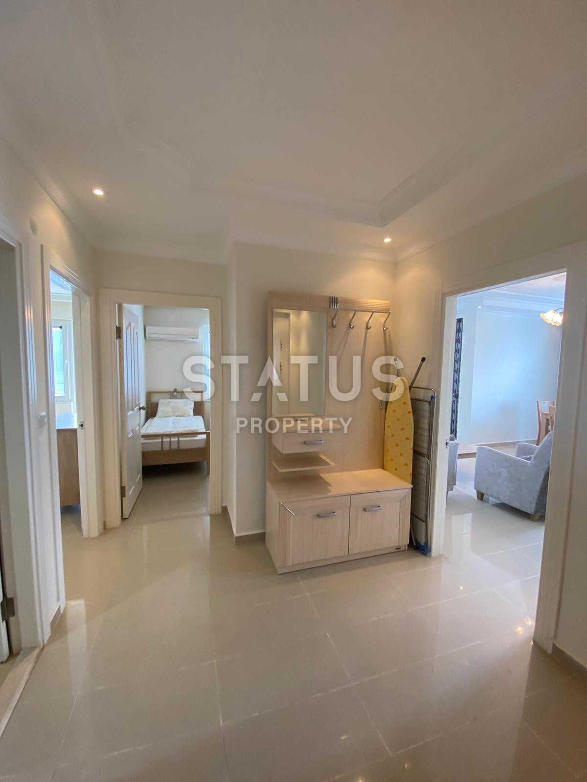 Трёхкомнатная меблированная квартира с видом на море в Махмутларе. 115м2 фото 5