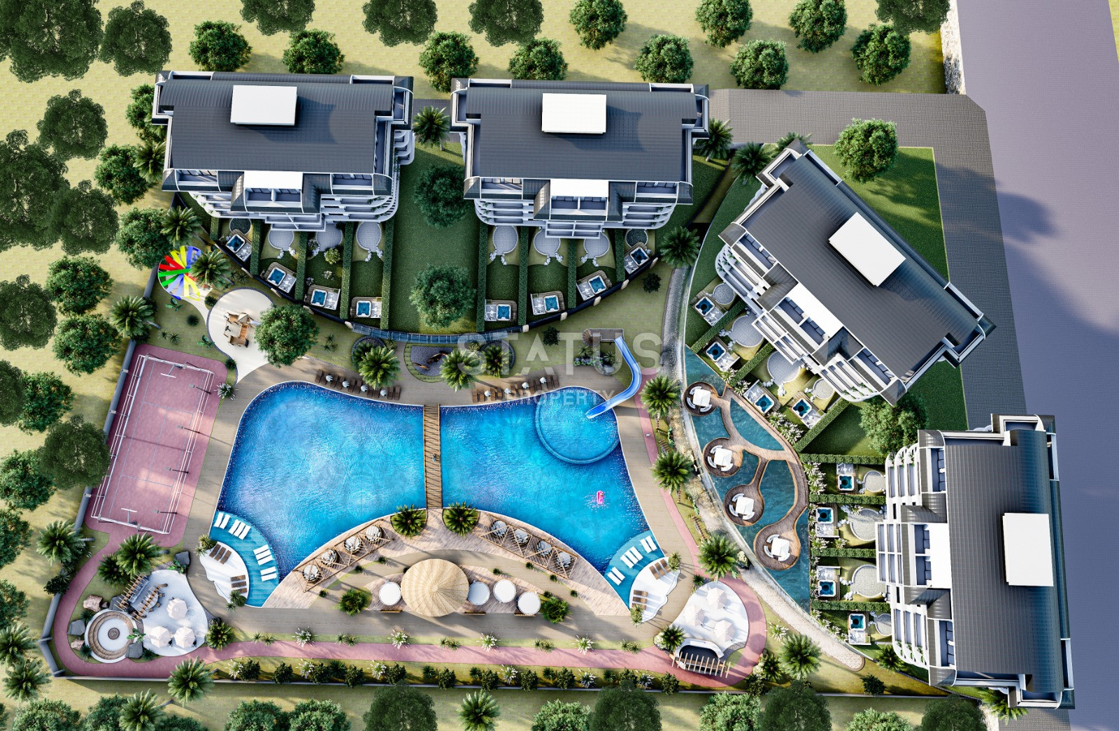 Новый масштабный проект в долевом строительстве в Каргыджаке. 50м2 – 214м2 фото 8