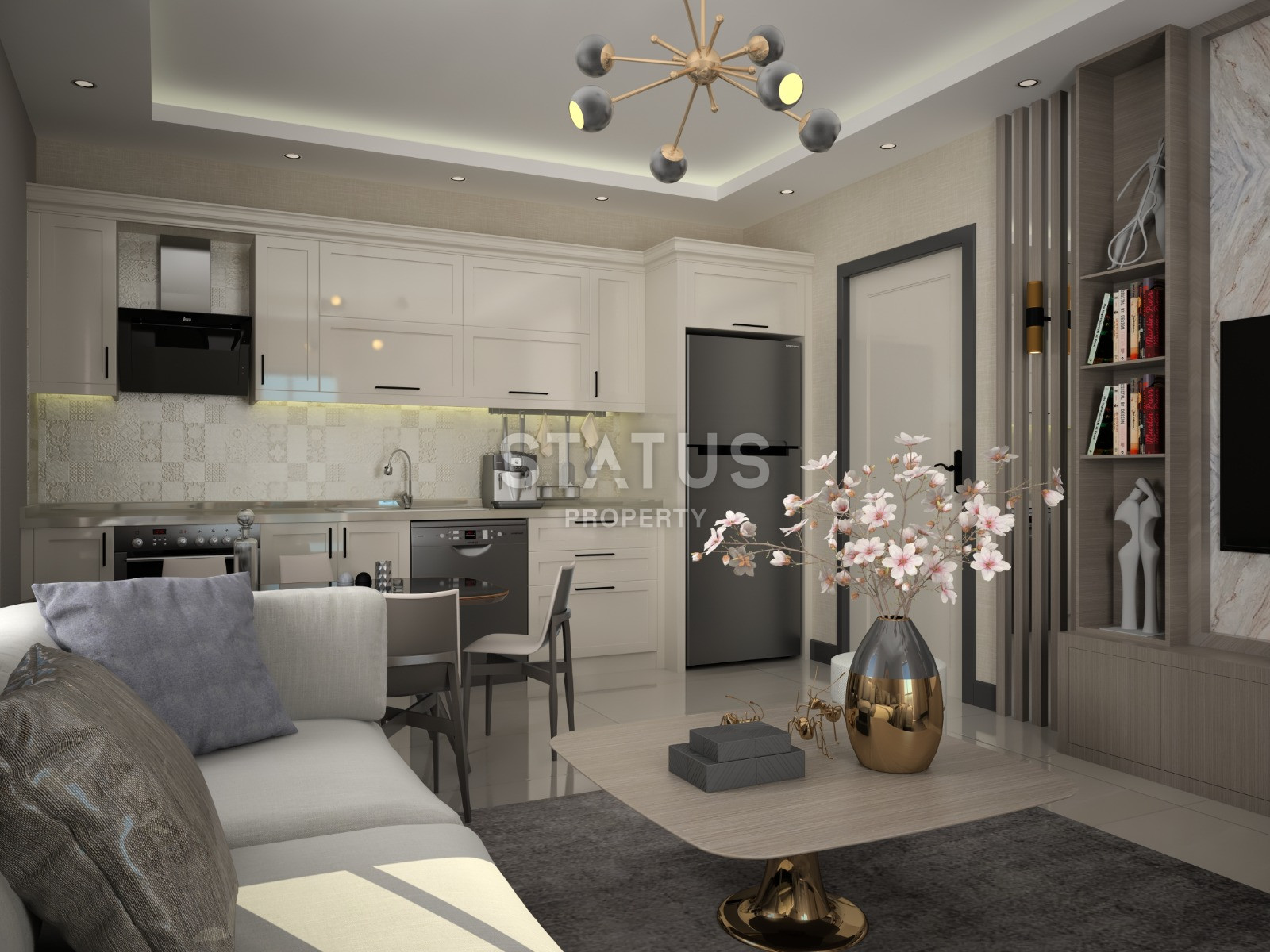 Новый проект в Каргыджаке по доступным ценам. 55м2 – 120м2 фото 4