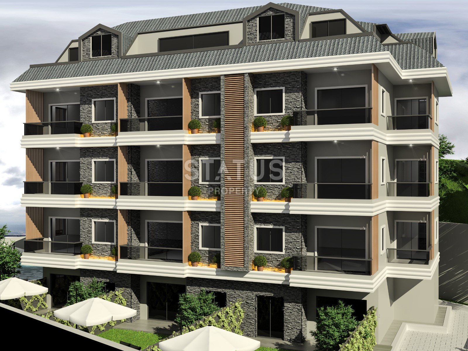 Новый проект в Каргыджаке по доступным ценам. 55м2 – 120м2 фото 9