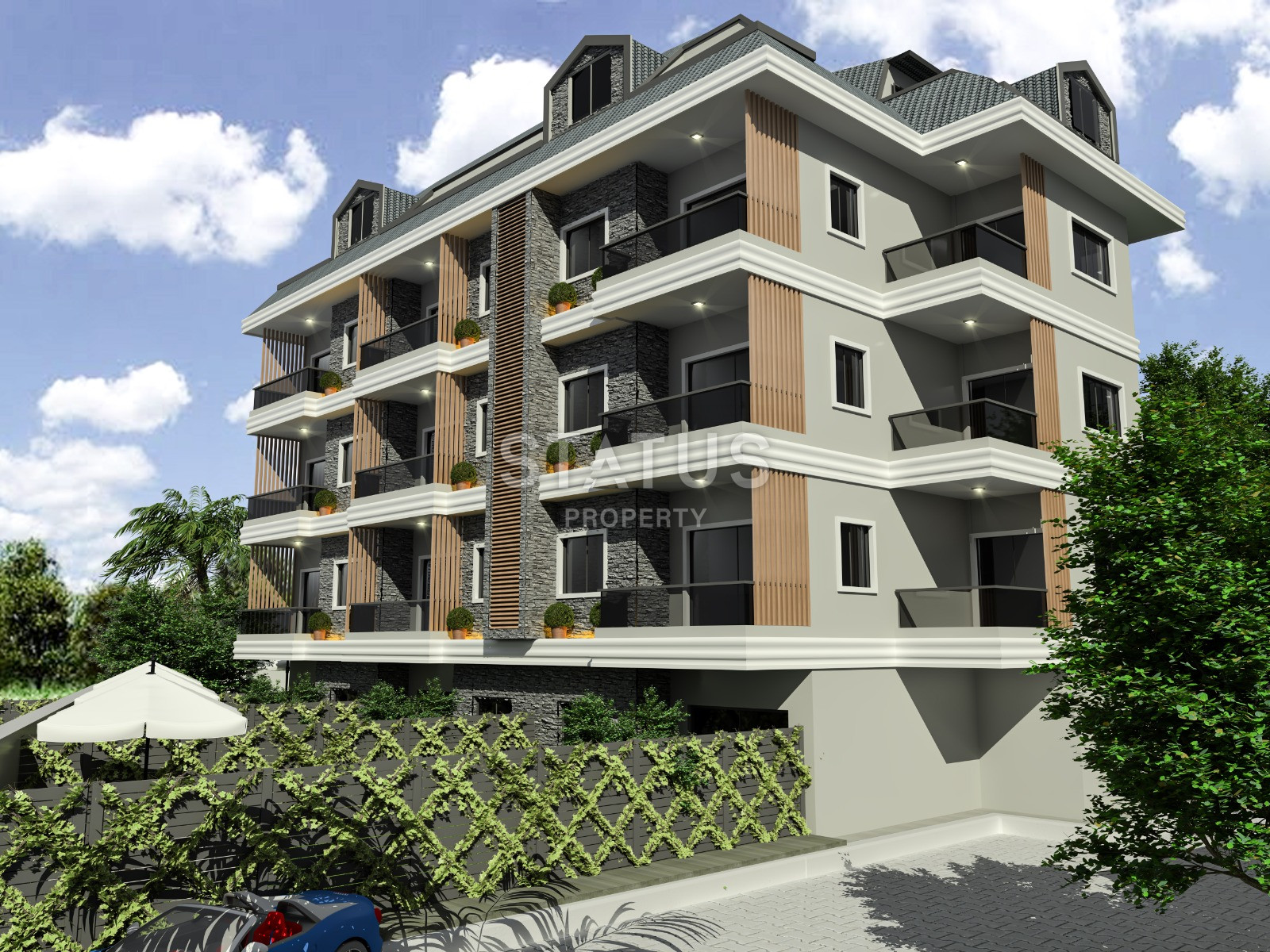 Новый проект в Каргыджаке по доступным ценам. 55м2 – 120м2 фото 10