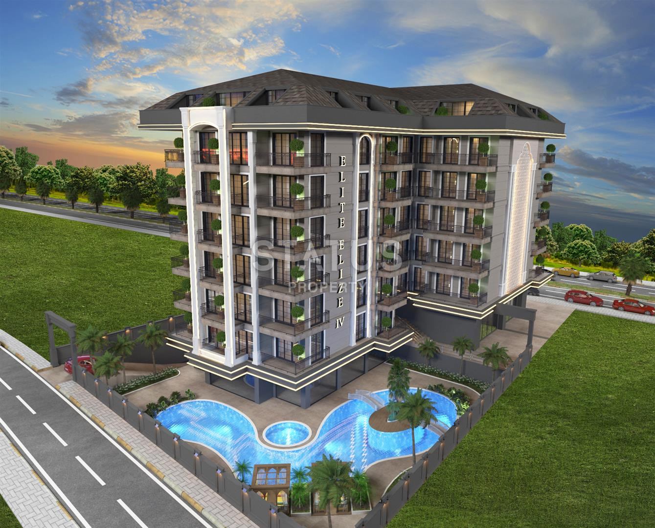 Проект долевого строительства в центре Аланьи пляж Клеопатра от ведущего застройщика. 61м2 – 86м2 фото 3