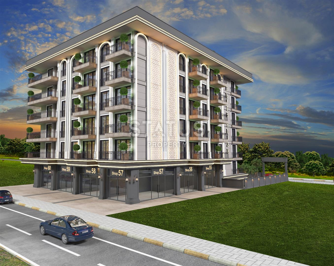 Проект долевого строительства в центре Аланьи пляж Клеопатра от ведущего застройщика. 61м2 – 86м2 фото 4