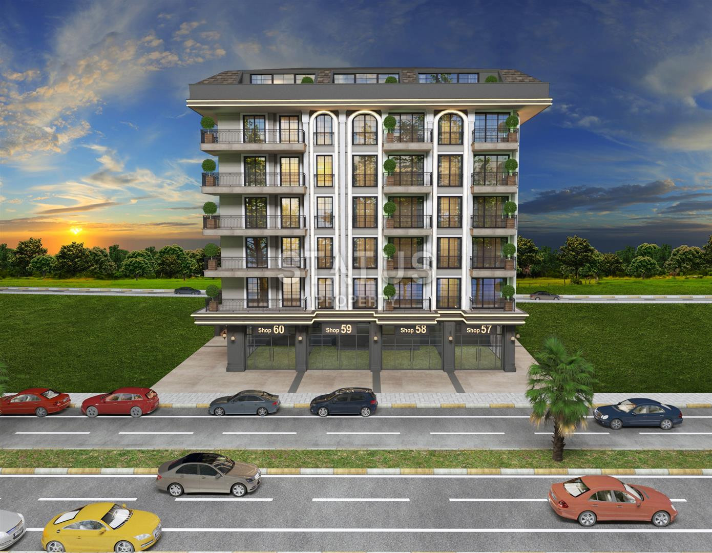 Проект долевого строительства в центре Аланьи пляж Клеопатра от ведущего застройщика. 61м2 – 86м2 фото 5