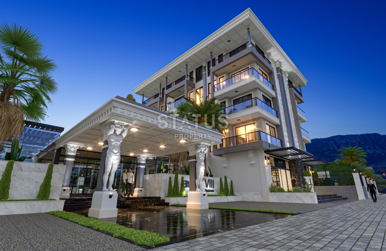 New investment project in Kargicak just 100m from the sea. 56m2 -147m2 фото 3