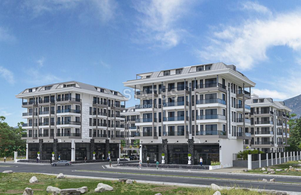 New investment project in Kargicak just 100m from the sea. 56m2 -147m2 фото 4