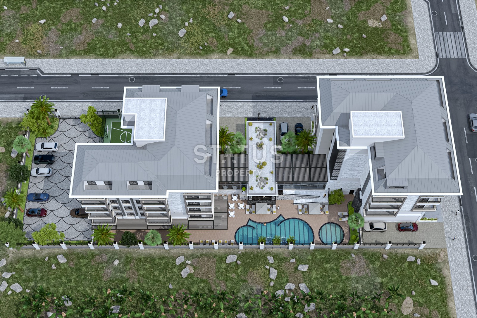 New investment project in Kargicak just 100m from the sea. 56m2 -147m2 фото 13