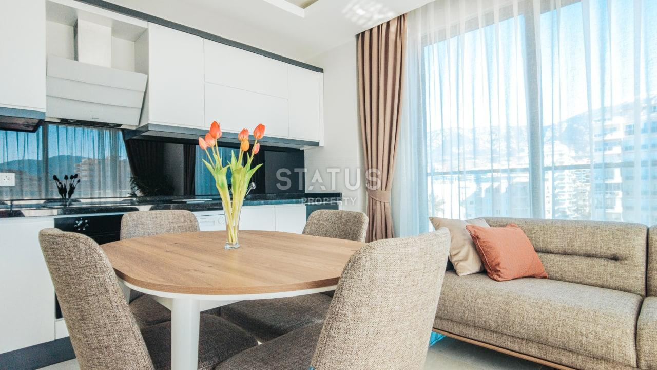 Двухкомнатная меблированная квартира в новом ЖК в Махмутларе. 60м2 фото 3