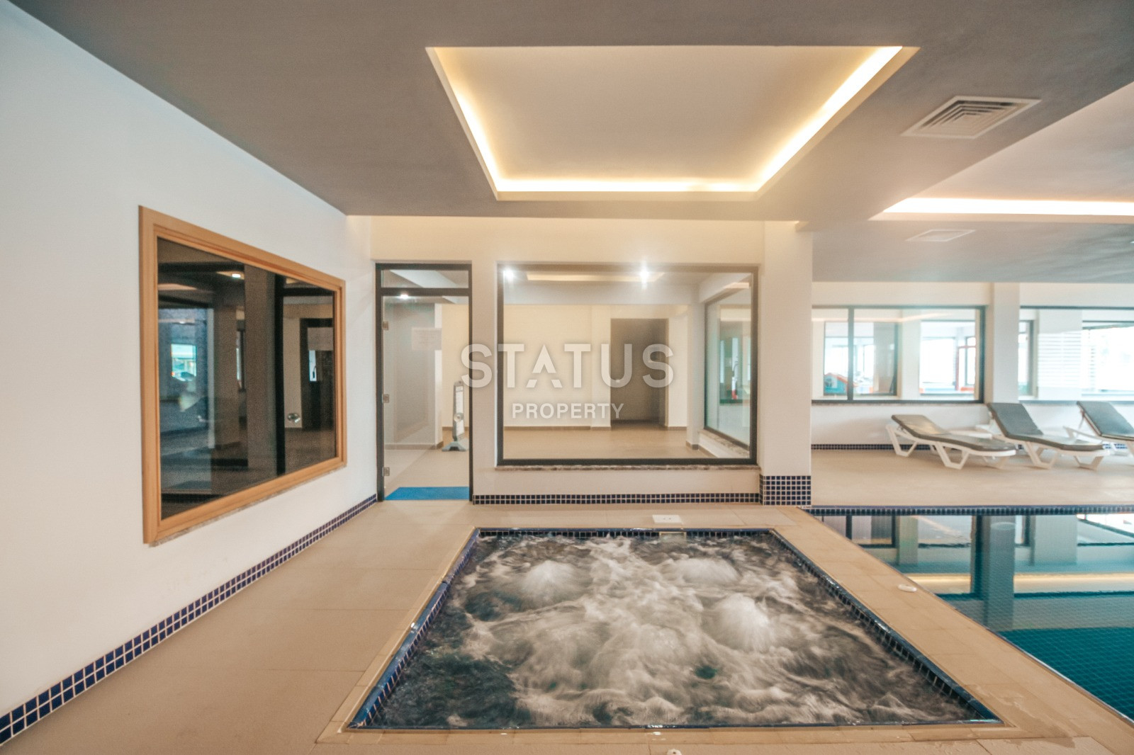 Двухкомнатная меблированная квартира в новом ЖК в Махмутларе. 60м2 фото 19