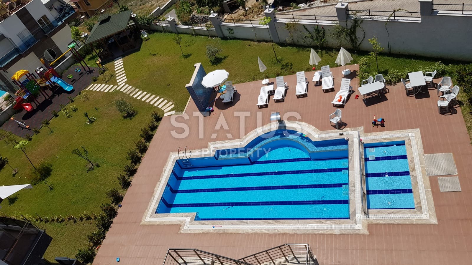 Дуплекс 3+1 в центре Алании в комплексе с бассейном, 140 м2 фото 31