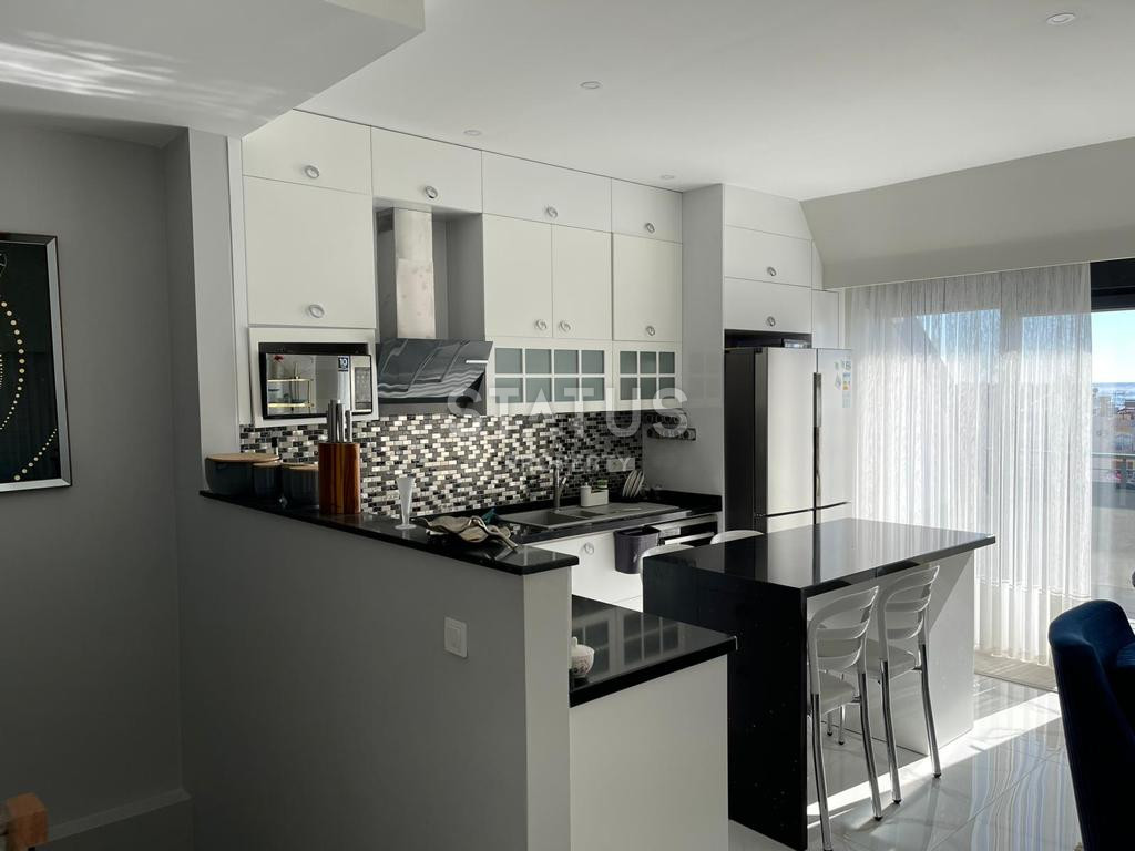 Beautiful duplex with sea view in the center of Alanya. 150m2 фото 3