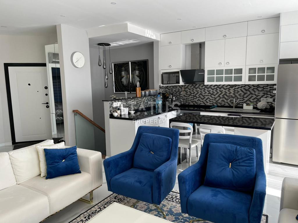 Beautiful duplex with sea view in the center of Alanya. 150m2 фото 10