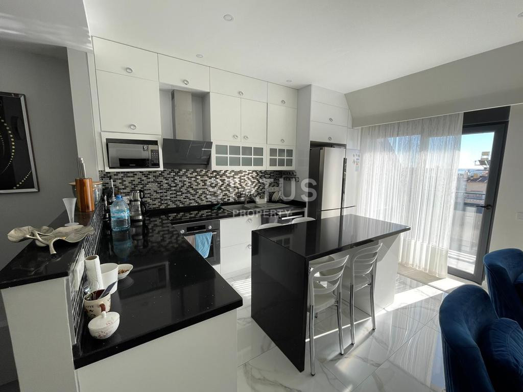 Beautiful duplex with sea view in the center of Alanya. 150m2 фото 11