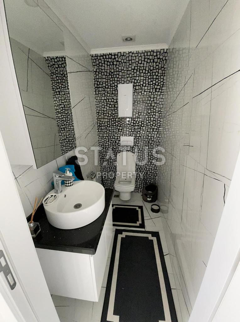 Beautiful duplex with sea view in the center of Alanya. 150m2 фото 13