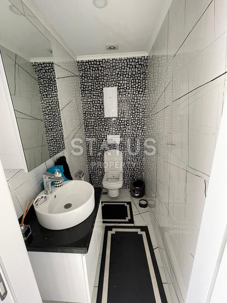 Beautiful duplex with sea view in the center of Alanya. 150m2 фото 16