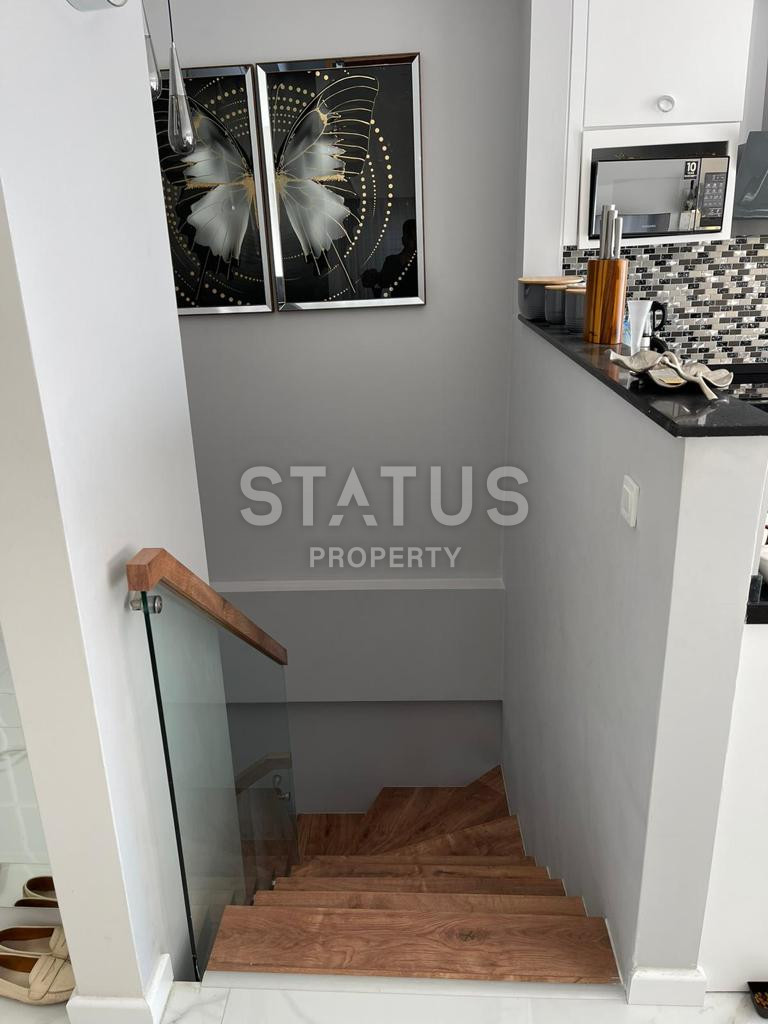 Beautiful duplex with sea view in the center of Alanya. 150m2 фото 30