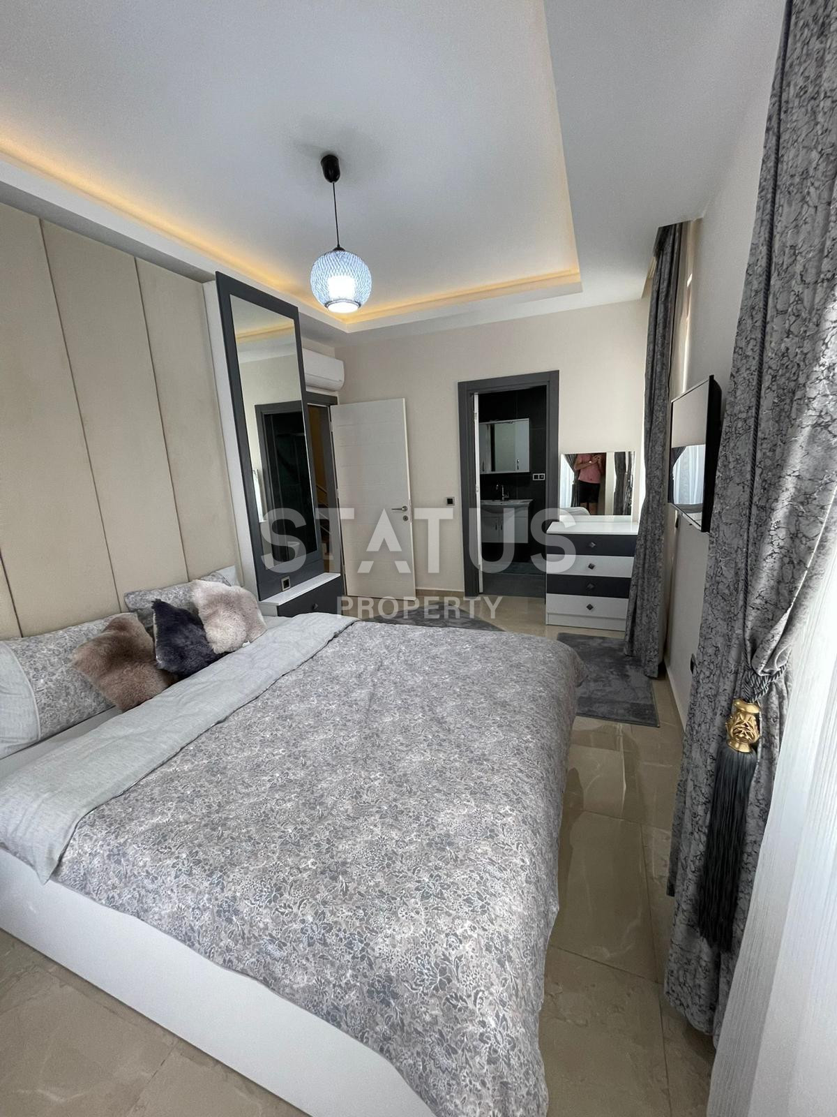 Spacious duplex 2+1 with luxury furniture and appliances in OBA. 160m2 фото 12