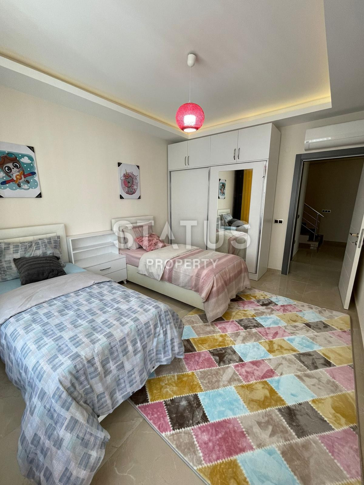 Spacious duplex 2+1 with luxury furniture and appliances in OBA. 160m2 фото 15