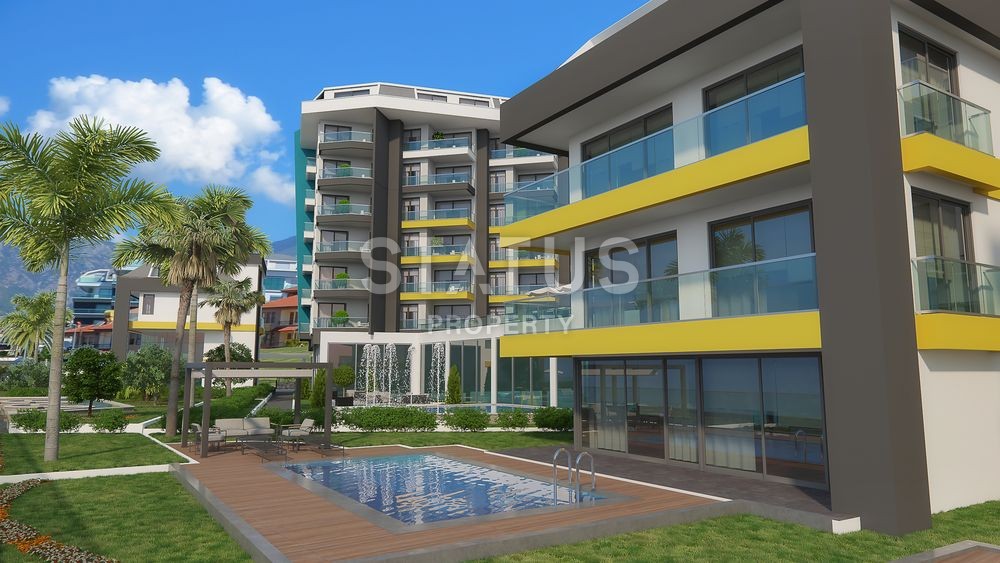 Premium class project with a private beach in the prestigious area of Kargicak фото 6