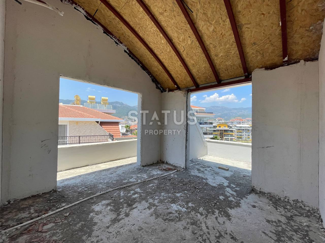 Duplex 3+1 overlooking the sea and Calais in a residential complex under construction in OBA. 165m2 фото 8