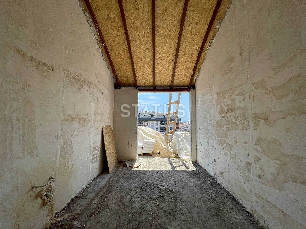 Duplex 3+1 overlooking the sea and Calais in a residential complex under construction in OBA. 165m2 фото 16