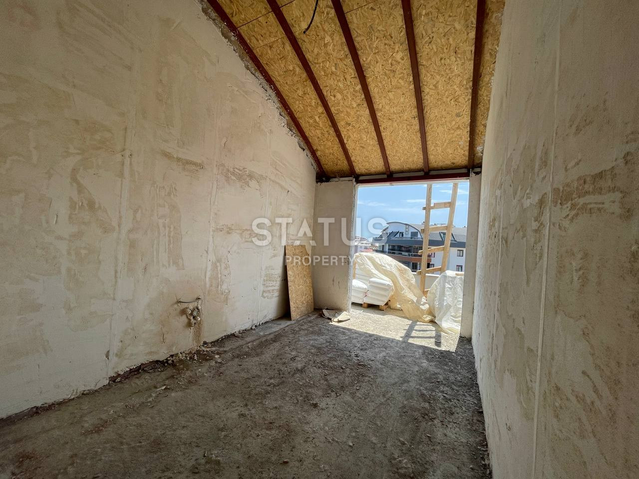 Duplex 3+1 overlooking the sea and Calais in a residential complex under construction in OBA. 165m2 фото 17