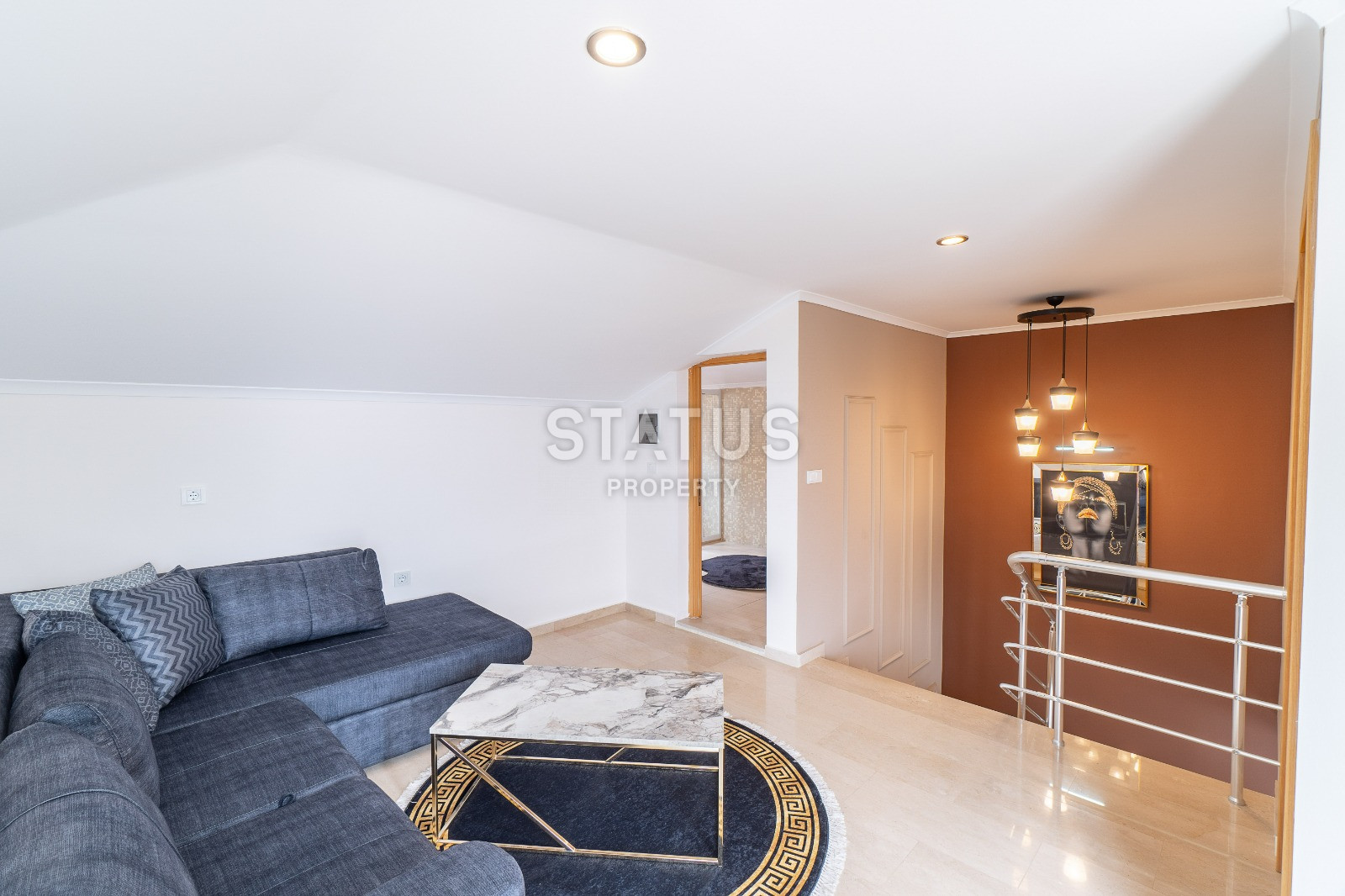 Luxurious apartments 3+1 in the villa village of Bektash, 175m2 фото 9