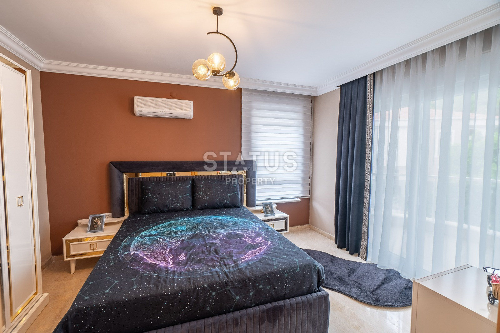 Luxurious apartments 3+1 in the villa village of Bektash, 175m2 фото 11