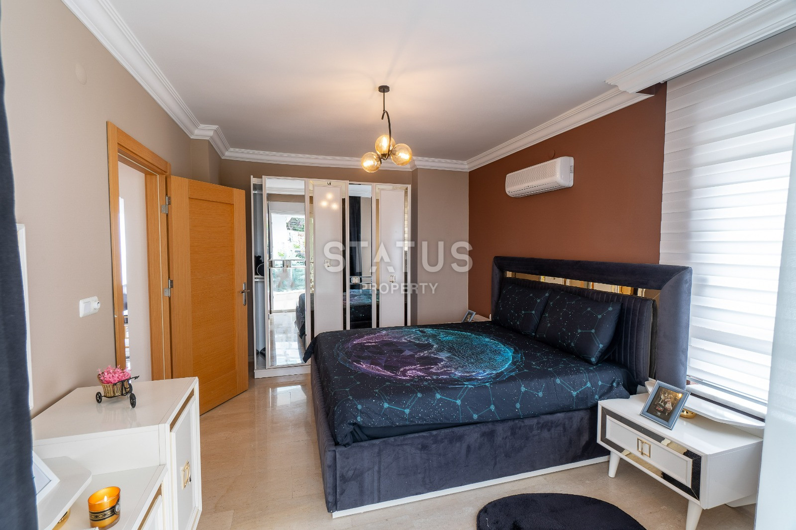 Luxurious apartments 3+1 in the villa village of Bektash, 175m2 фото 14