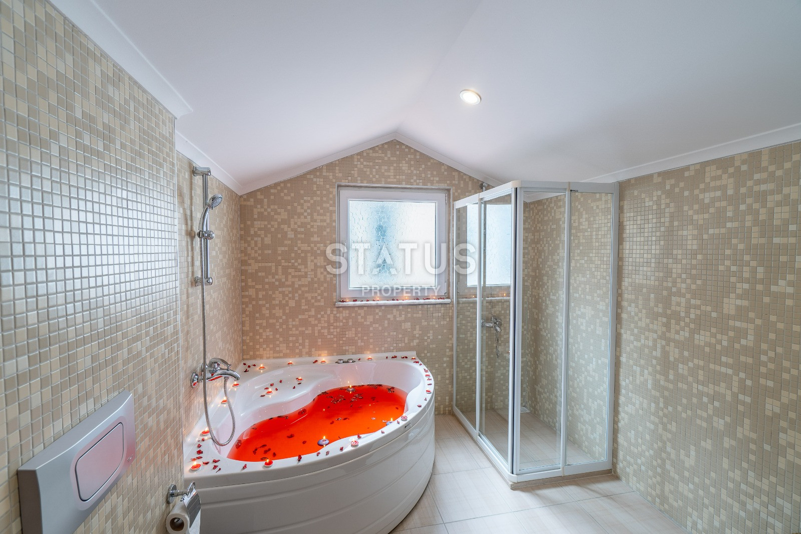 Luxurious apartments 3+1 in the villa village of Bektash, 175m2 фото 16