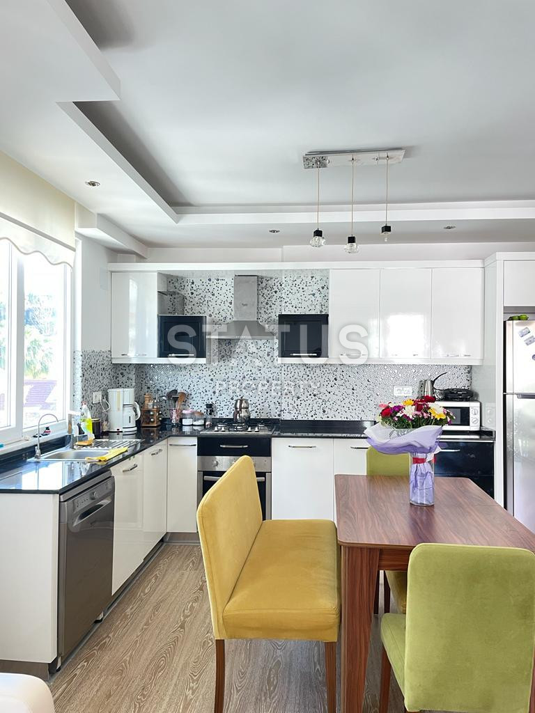 Просторная двухуровневая квартира 5+1 В Алании на берегу реки фото 20