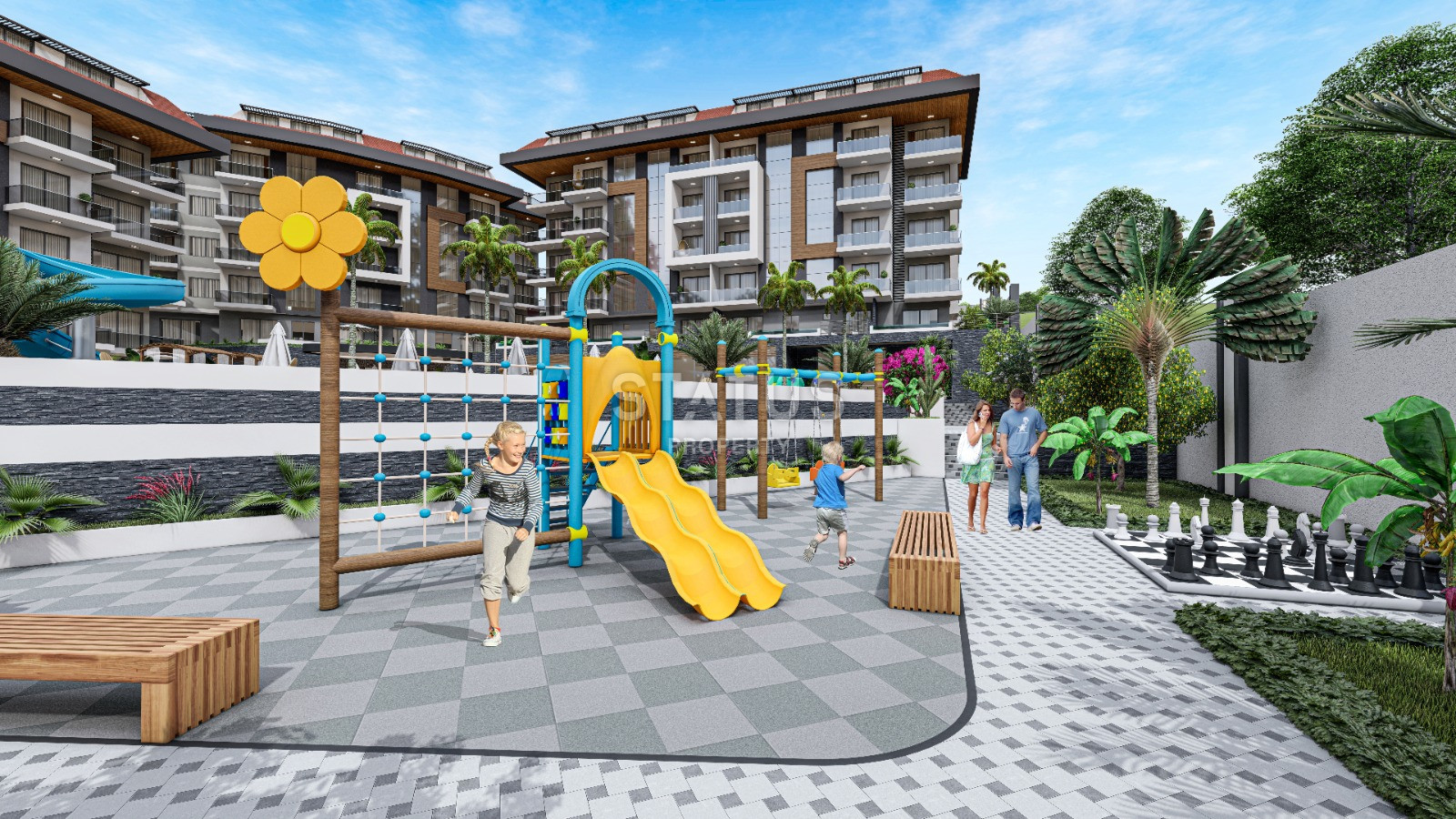 Шикарный дуплекс в шикарном проекте в Кестеле. 120м2 фото 13