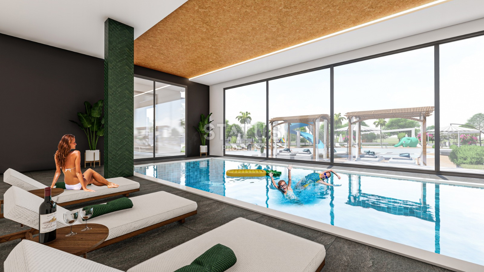 Шикарный дуплекс в шикарном проекте в Кестеле. 120м2 фото 18