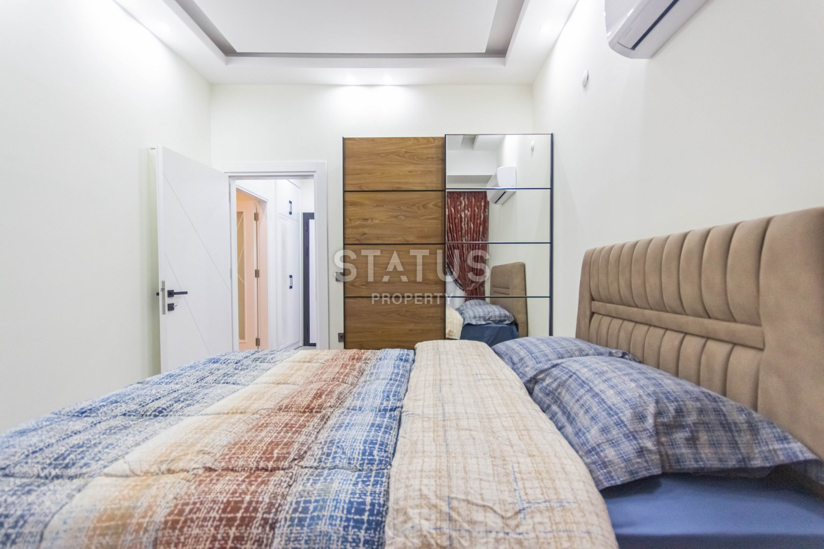 Две квартиры 1+1 в одном ЖК с полной инфраструктурой в Махмутларе. 60м2 фото 9