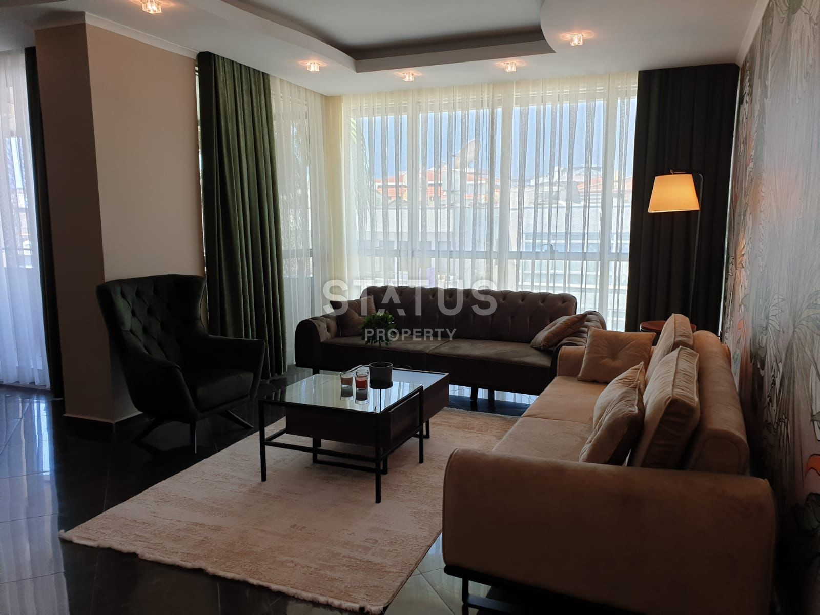 Шикарный мебелированый дуплекс 3+1 в районе Оба 200 м2 фото 3