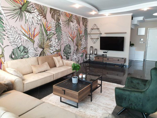 Шикарный мебелированый дуплекс 3+1 в районе Оба 200 м2 фото 4