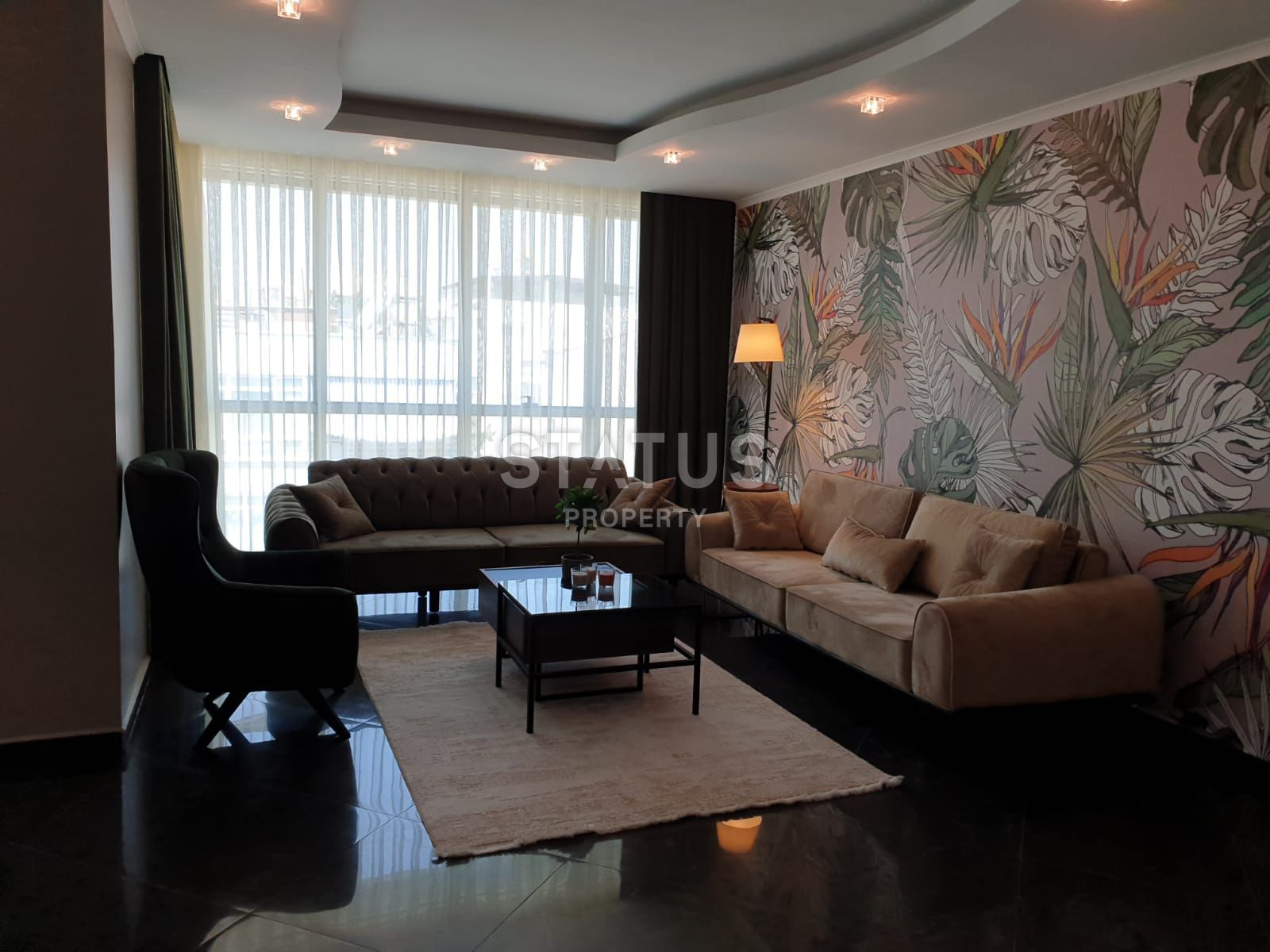 Шикарный мебелированый дуплекс 3+1 в районе Оба 200 м2 фото 23