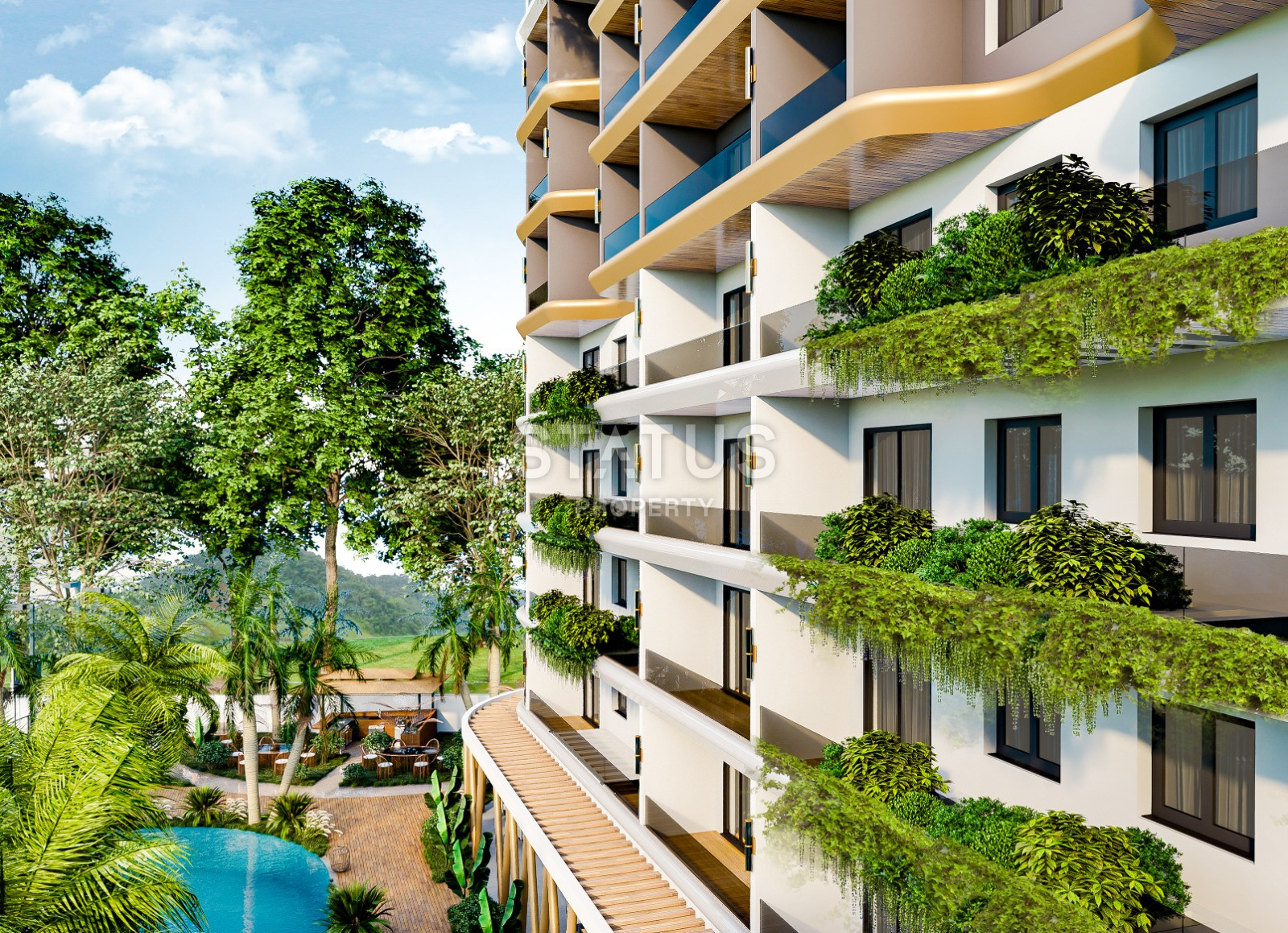 Новый инвестиционный проект в районе Авсаллар, 51м2-125м2 фото 2
