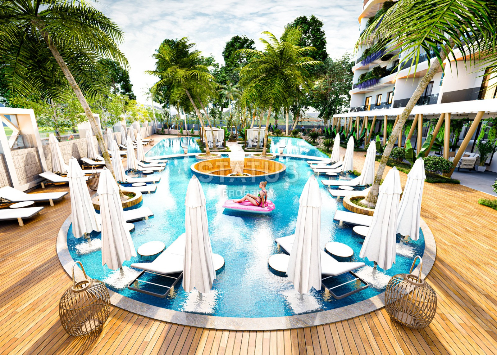 Новый инвестиционный проект в районе Авсаллар, 51м2-125м2 фото 10