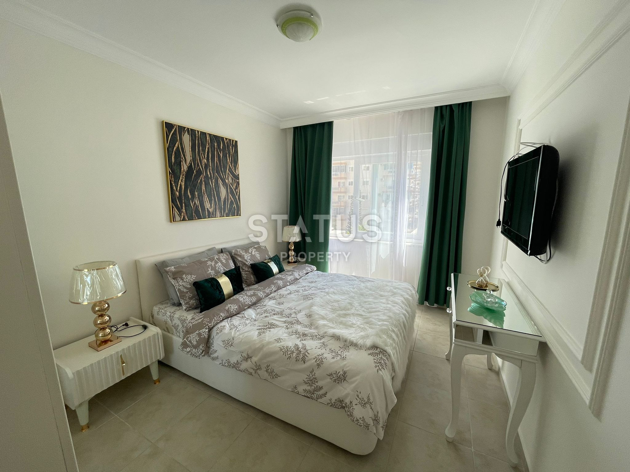 One bedroom apartment with partial sea view in Mahmutlar. 65m2 фото 10