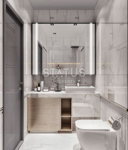 Новый проект премиум класса в районе Кестель, Алания фото 17